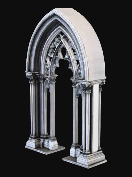 3D model for Ethereal Arches