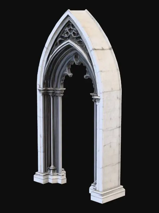 3D model for Gothic Arch Elegance