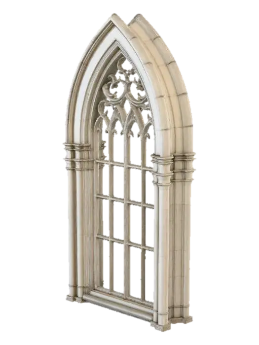 Gothic Cathedral 由 spectrumstudiio — 使用 Meshy AI 3D 生成器製作，免費下載 FBX OBJ GLB STL