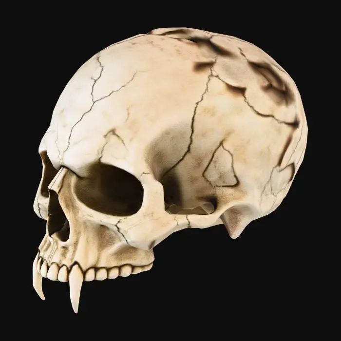 3D model for Vampire Skull
