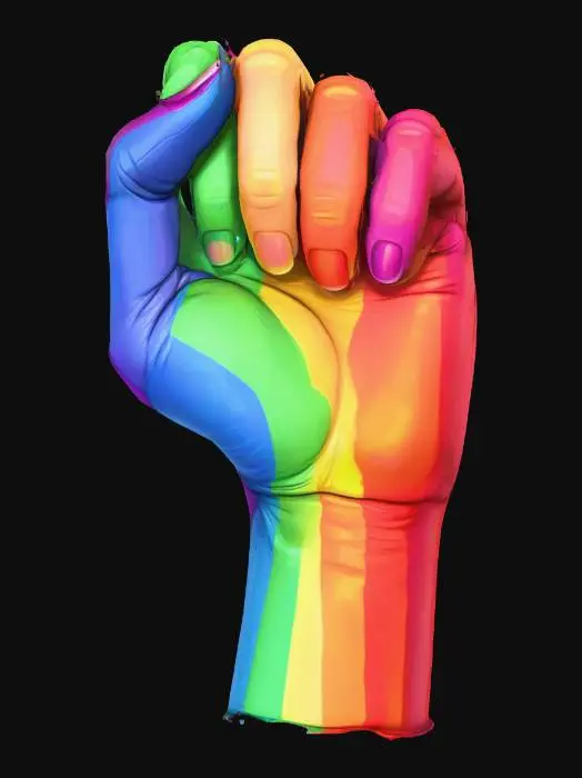 3D model for Unity in Pride