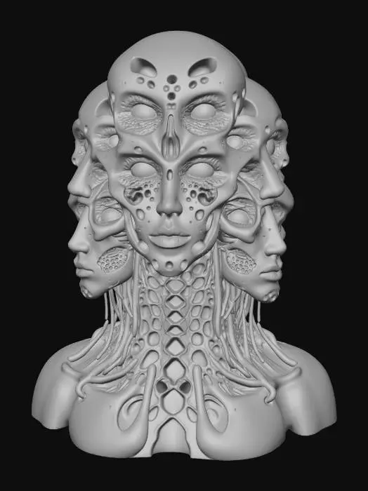 3D model for Multiverse Spectrum