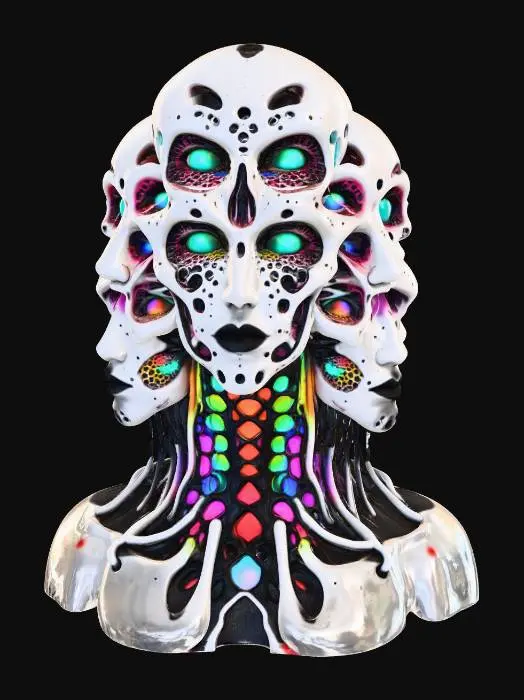 3D model for Multiverse Spectrum