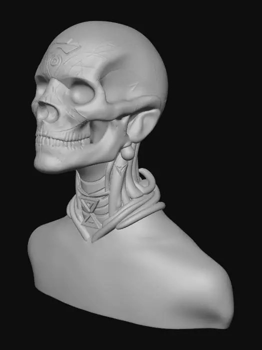 3D model for Ethereal Sentinel