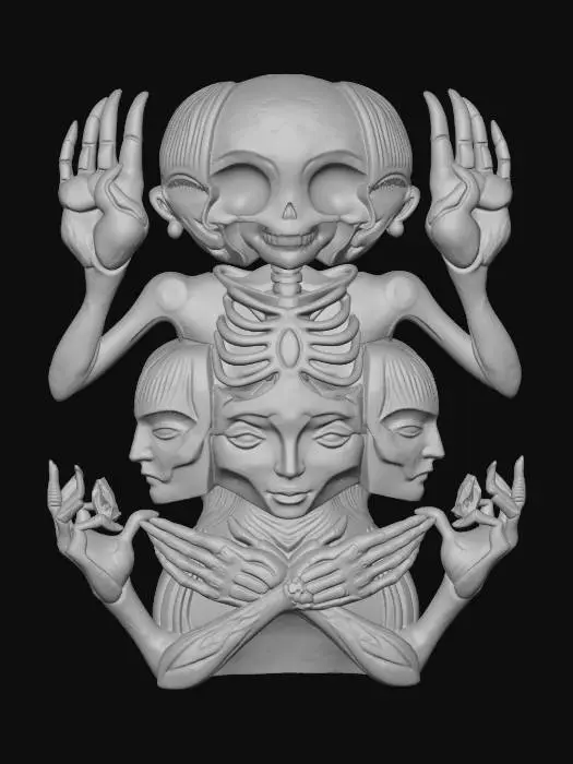 3D model for Ethereal Reflections