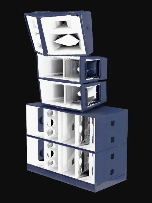 3D model for Sound System Tower