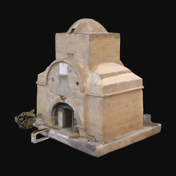 3D model for Solid Fortress Entrance.