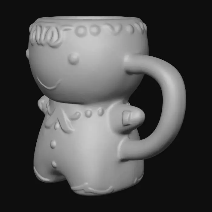3D model for Gingerbread Mug