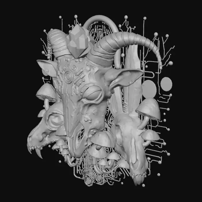 3D model for Circuitous Enchantment