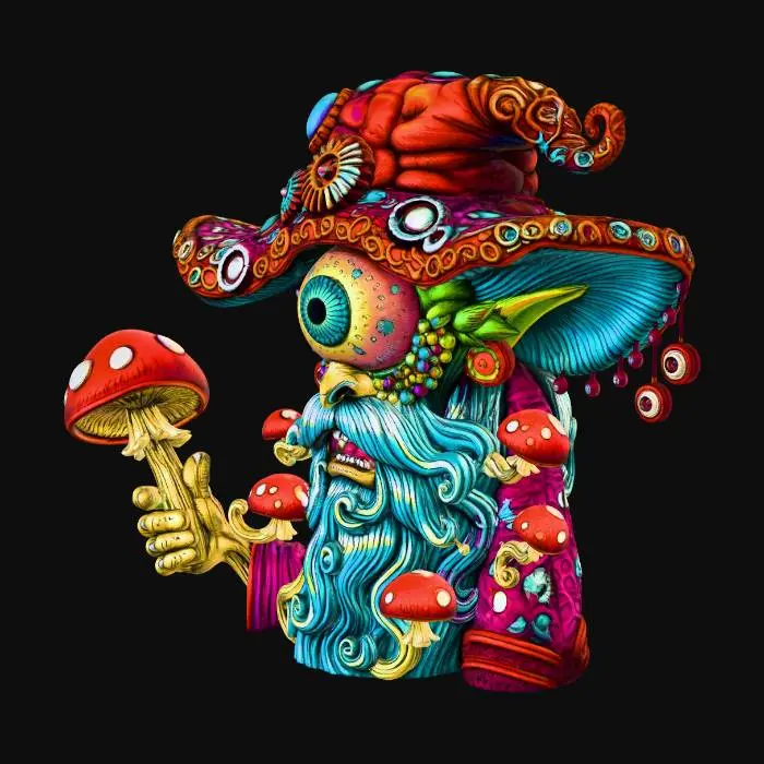 3D model for Cyclopean Fungus Wizard