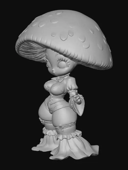 3D model for Mystic Shroomling