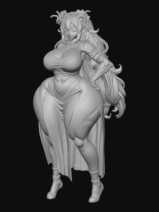 3D model for Mystical Garden Maiden