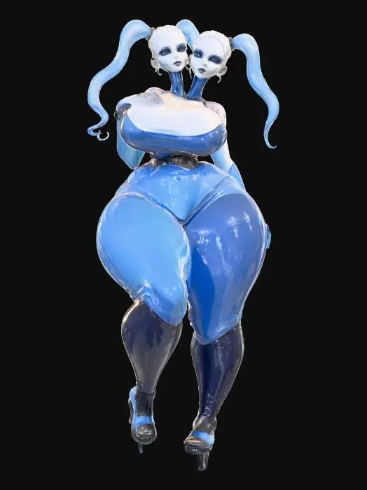 3D model for Blue Reflections