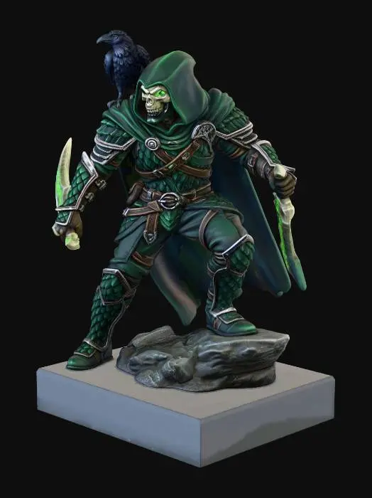 3D model for Ravenbound Revenant