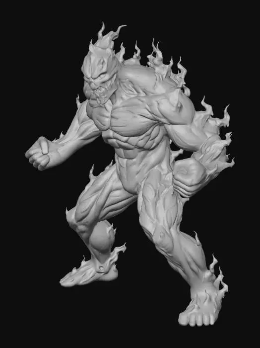 3D model for Inferno Titan
