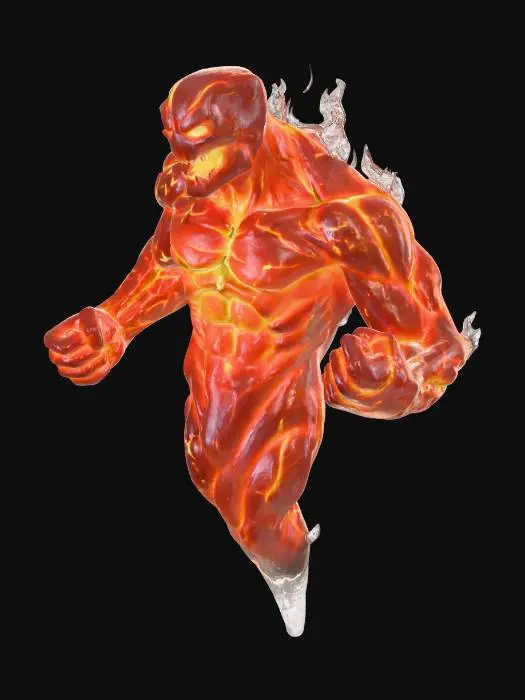 3D model for Molten Titan