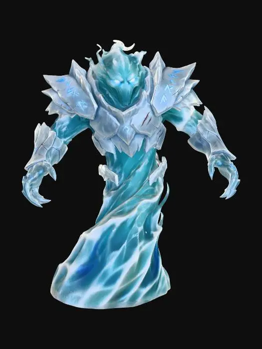 3D model for Icebound Colossus