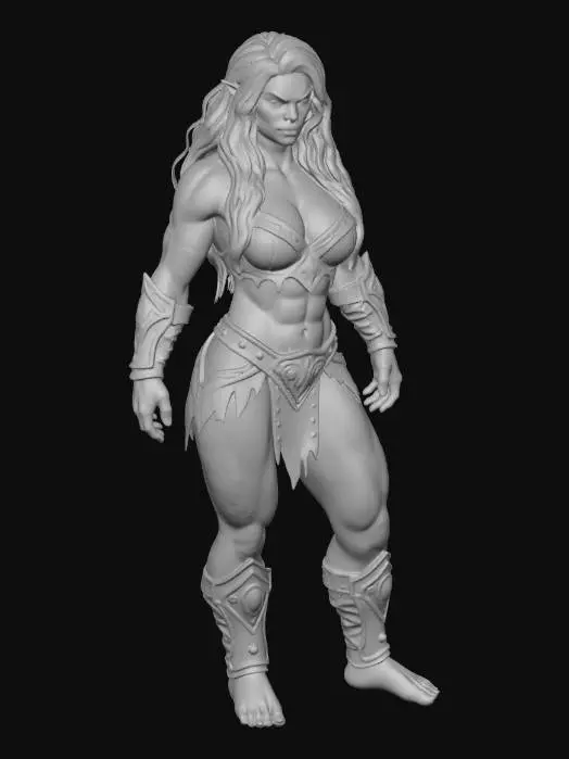 3D model for Ogre Mistress