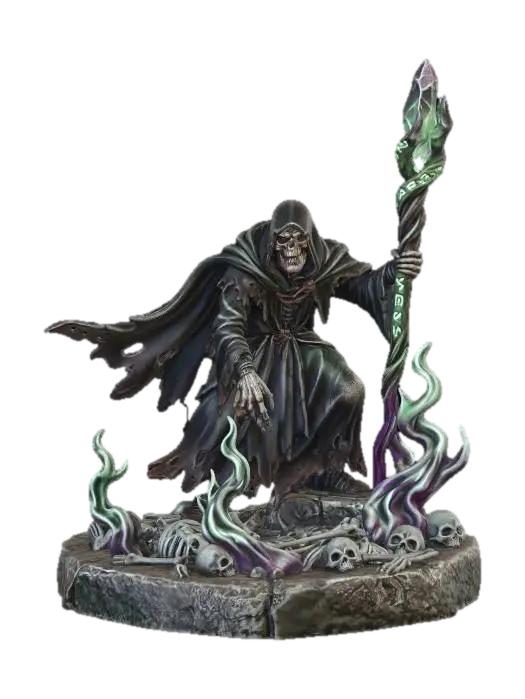 Bonebound Conjurer por jsinredk — miniatura de DnD personalizada criada com o Meshy AI