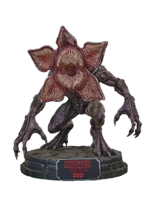 A Stranger things inspired Demogorgon Roaring at its prey. Thousands of tiny… 3D model, vytvořený pomocí AI