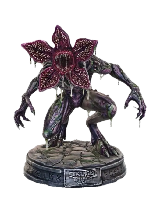 A Stranger things inspired Demogorgon Roaring at its prey. Thousands of tiny… 3D model, vytvořený pomocí AI
