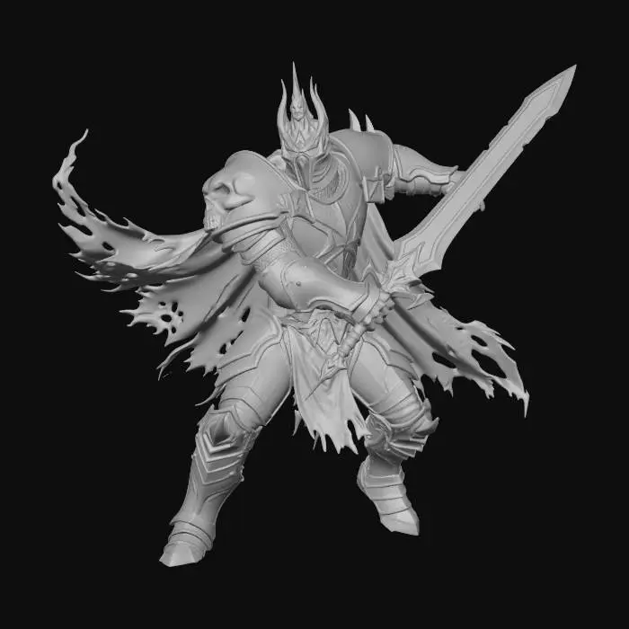 3D model for Frostbound Warlord