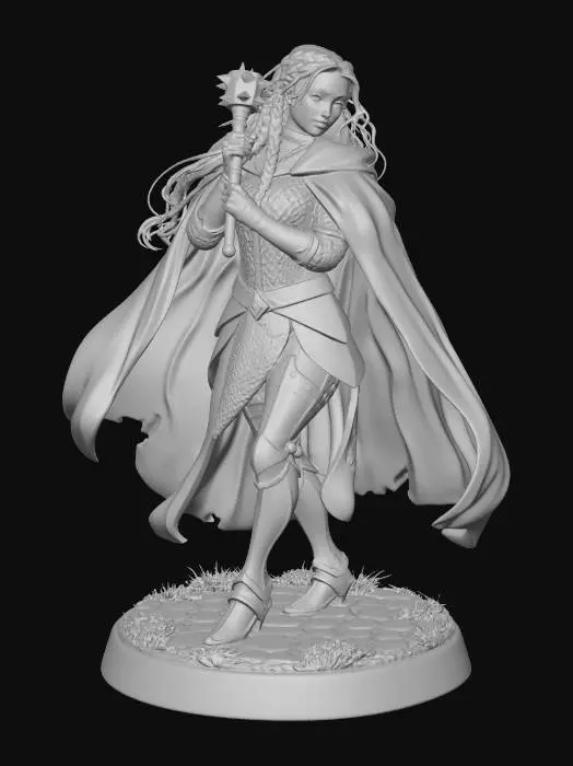 3D model for Scarlet Sentinel