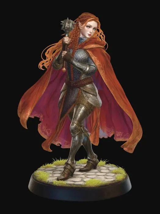 3D model for Scarlet Sentinel