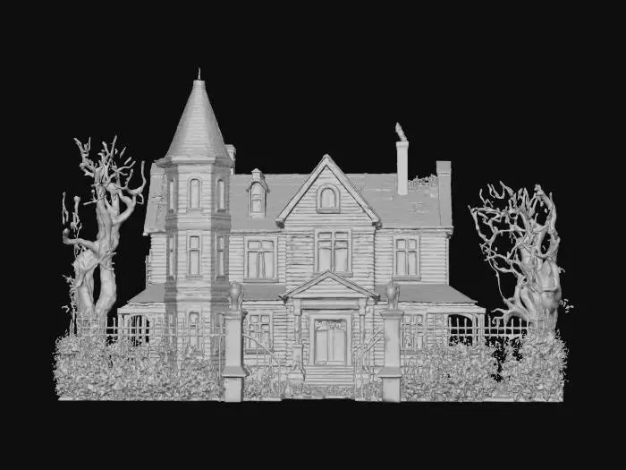 3D model for Haunted Manor