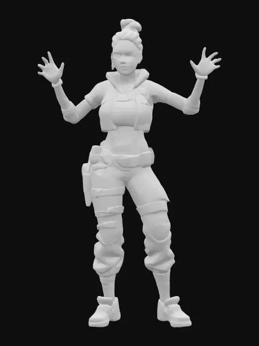 3D model for Explorer Ready Girl
