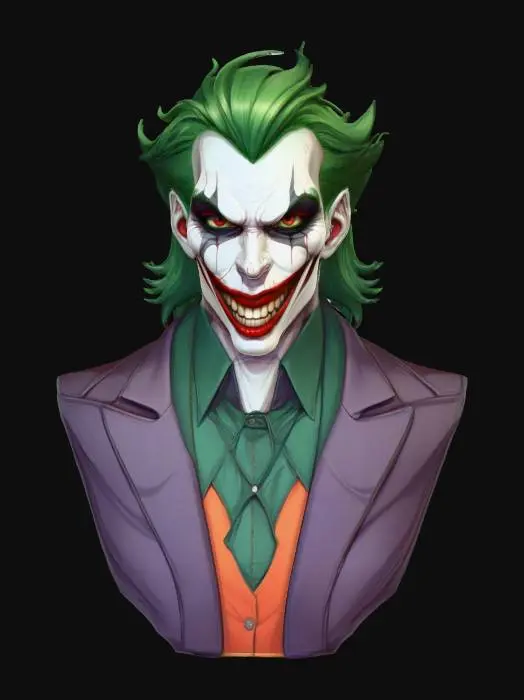 3D model for The Laughing Villain, #villain#