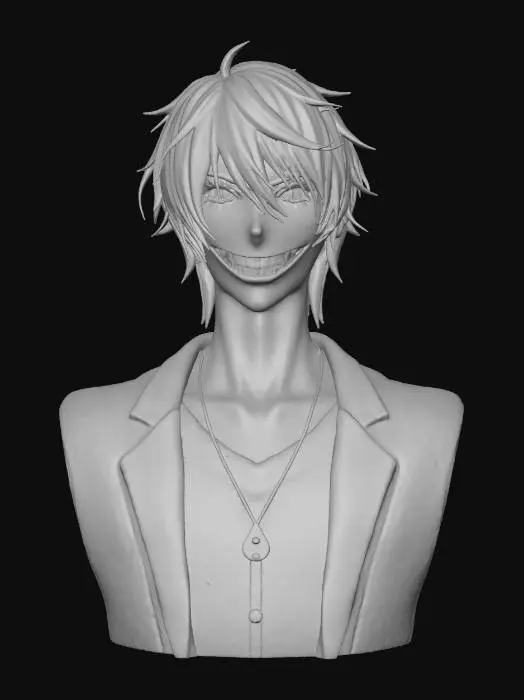 3D model for Grinning Shadows, #villain#