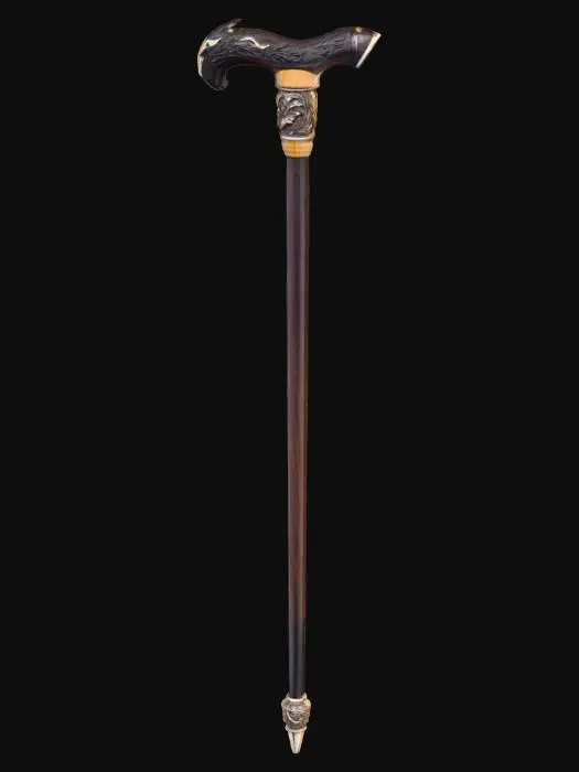 3D model for #Halloween2025#,Elegant Cane