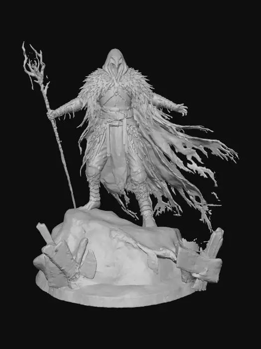 3D model for #halloween2025#,Raven's Watch