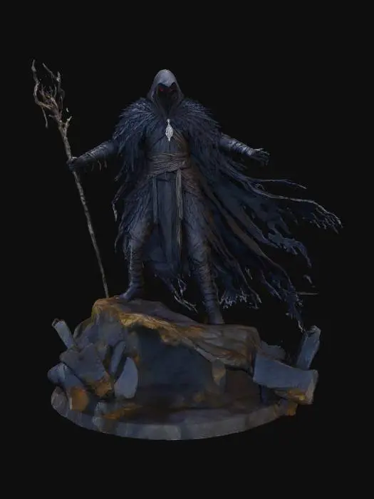 3D model for #halloween2025#,Raven's Watch