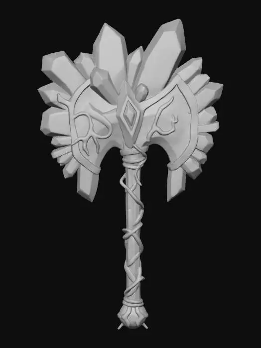 3D model for Crystal Stormbreaker