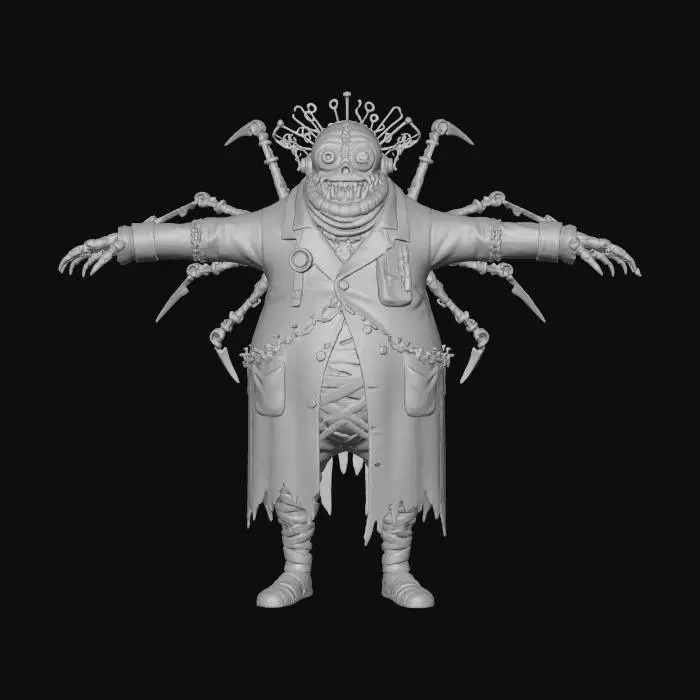 3D model for The Clockwork Doctor