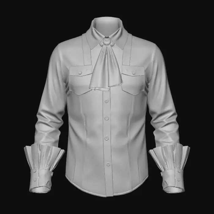 3D model for Midnight Leather Elegance