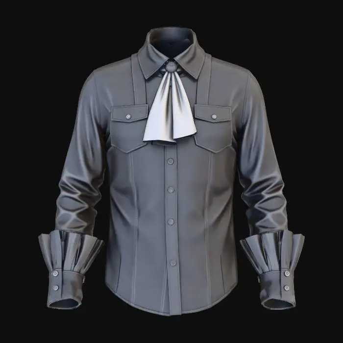 3D model for Midnight Leather Elegance