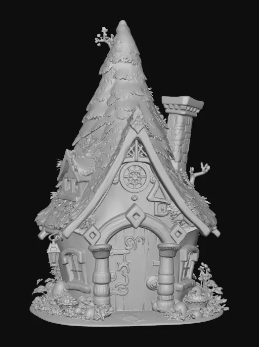 3D model for casa elfo