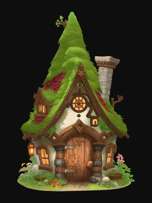 3D model for casa elfo