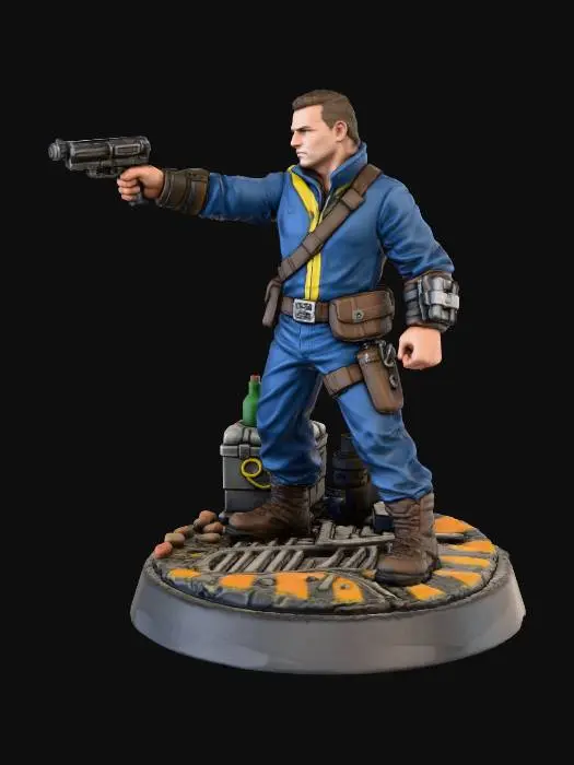 3D model for Vault Bewohner