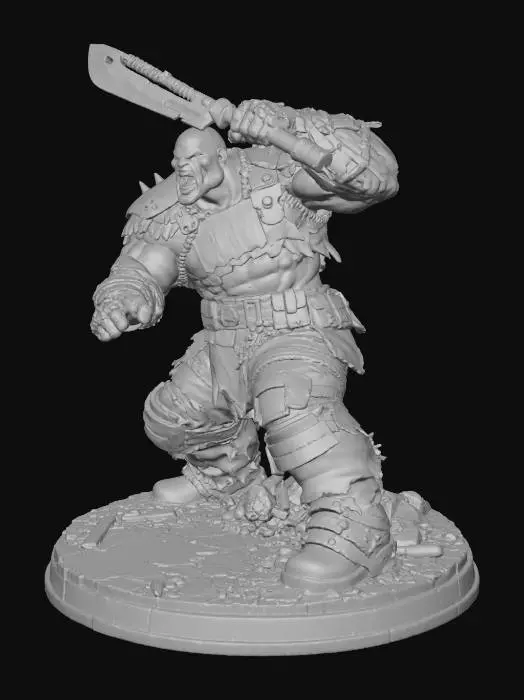 3D model for Orc Warlord's Fury