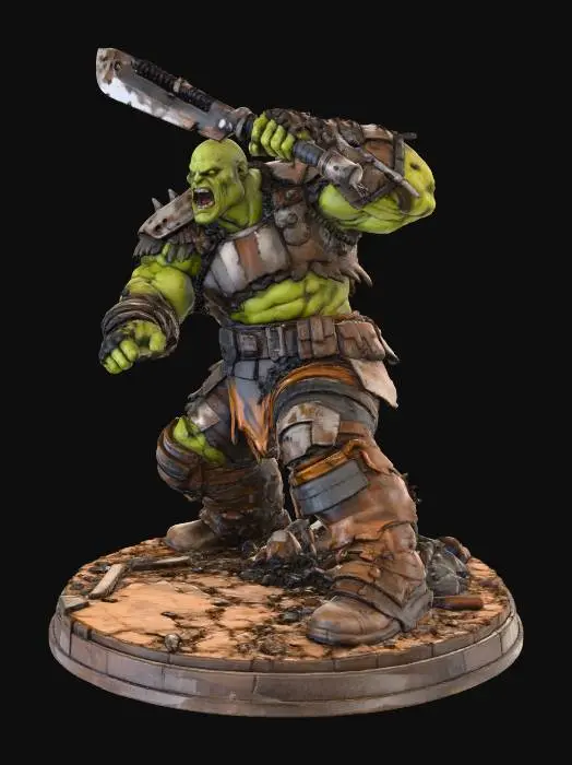 3D model for Orc Warlord's Fury