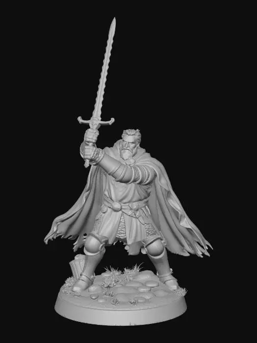 3D model for Knight of Valor