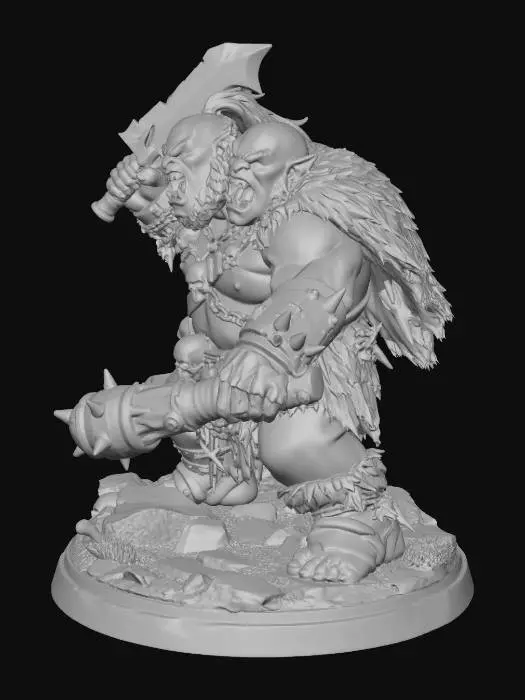 3D model for Ogre Fury