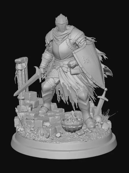 3D model for Guardian of the Flames