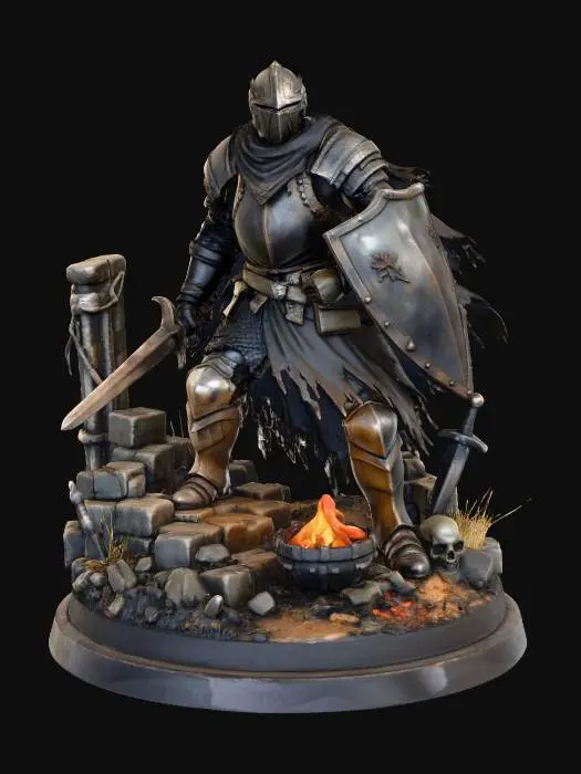 3D model for Guardian of the Flames