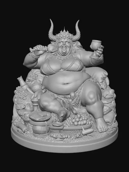 3D model for Feast of the Horned Queen
