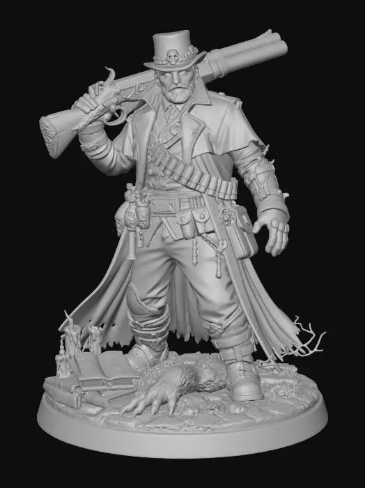 3D model for Monster Gunslinger